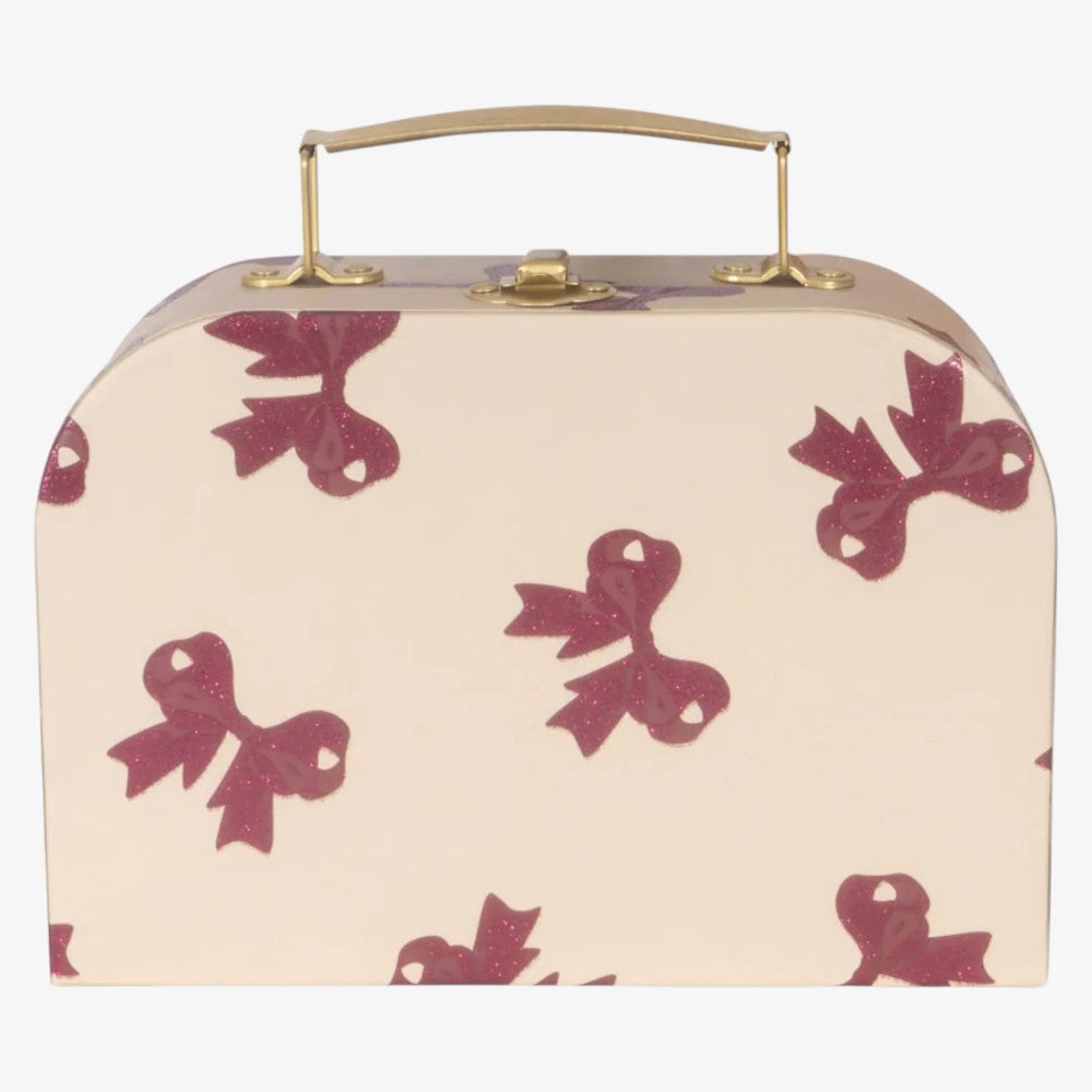 2 Pack Suitcase - Rainbow Bow