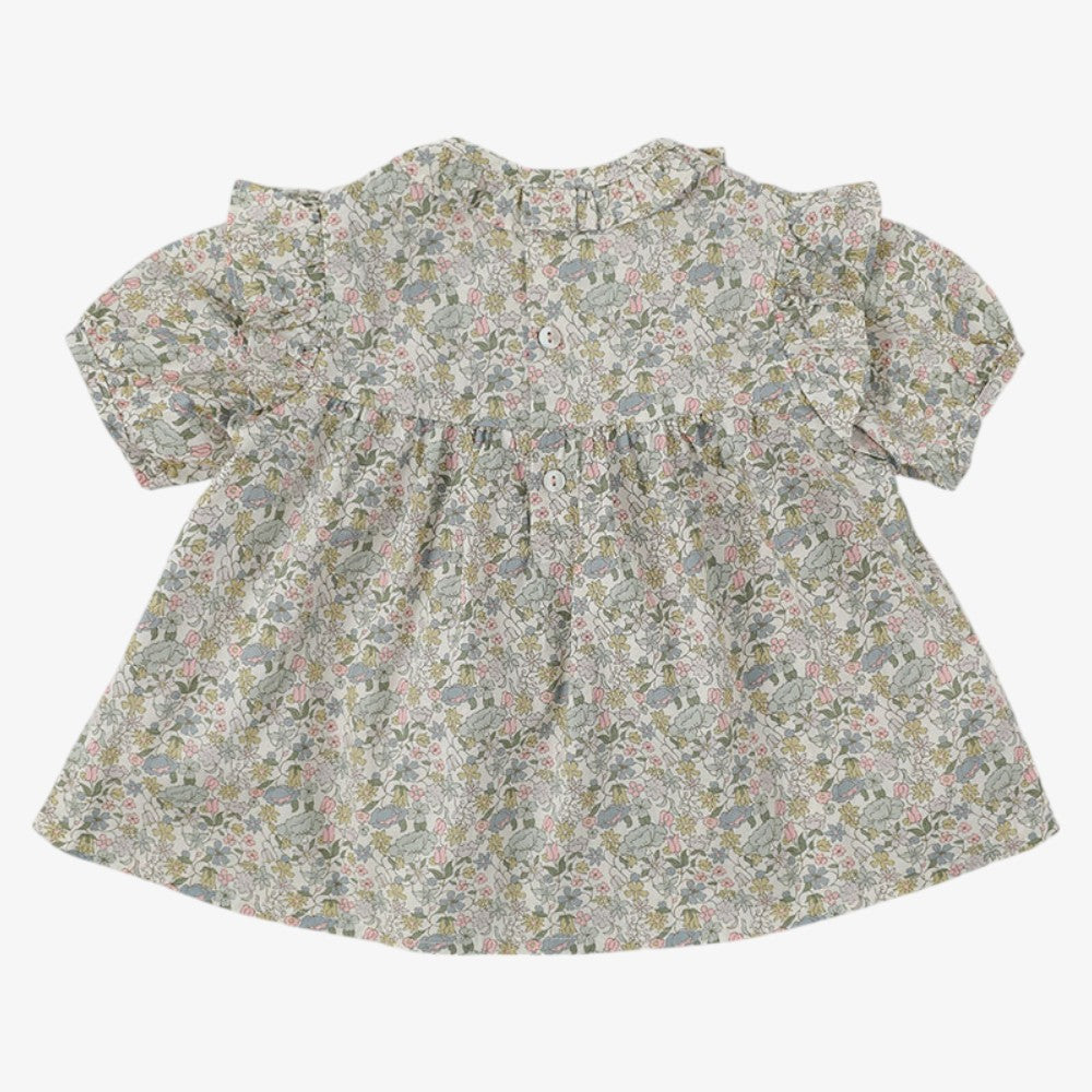 Riley Frill Blouse - Cream