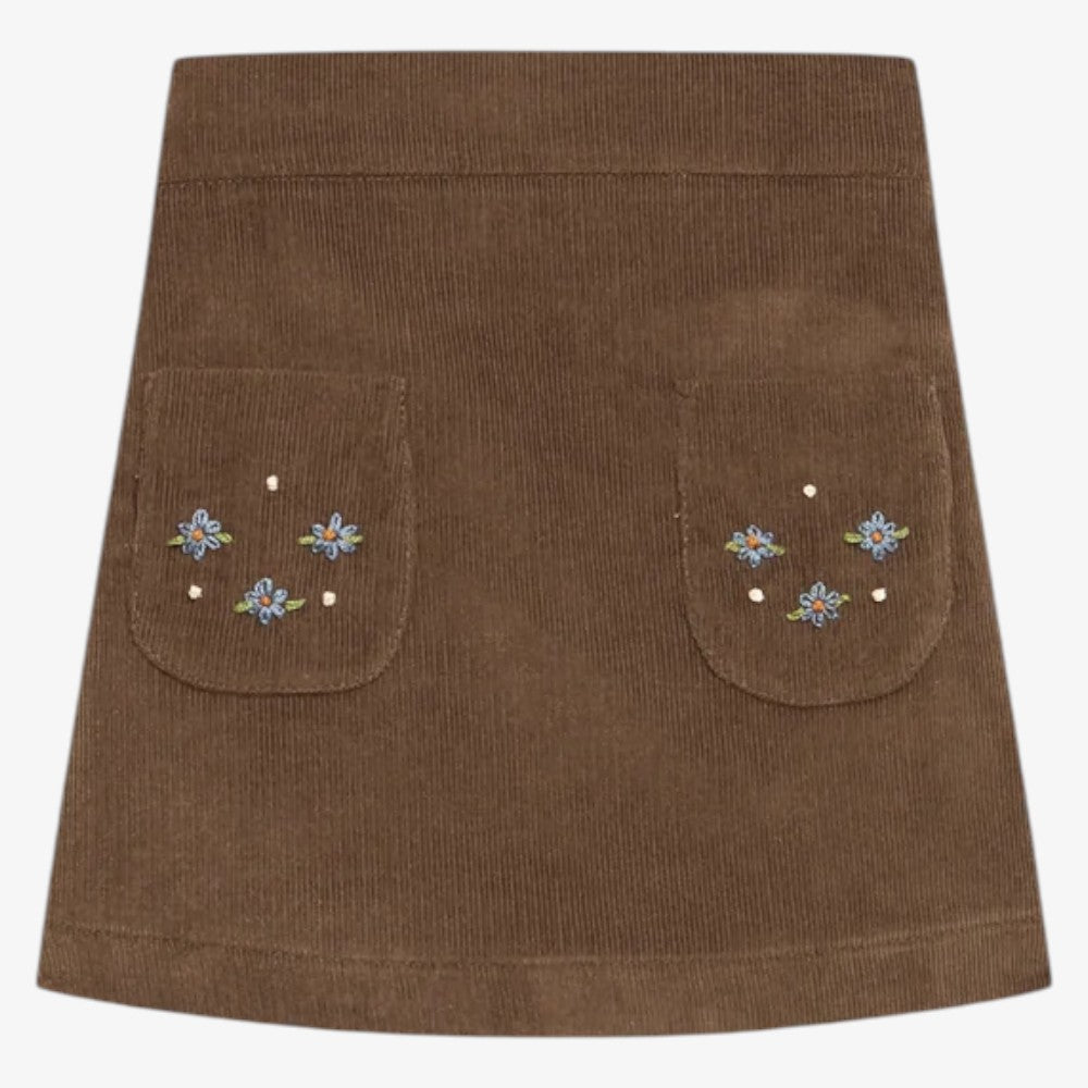 Corduroy Skirt - Khaki