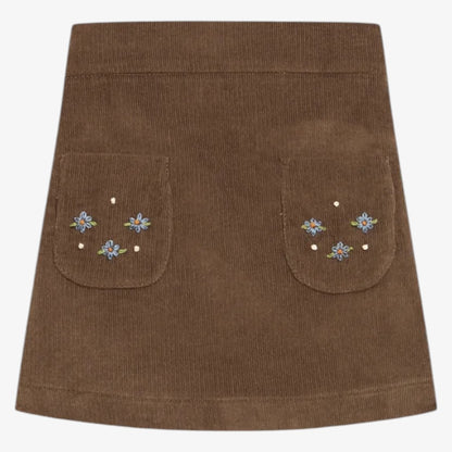 Corduroy Skirt - Khaki