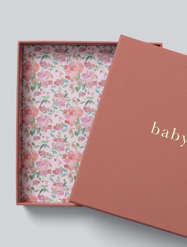 Birth To Five Years Baby Journal - Blush