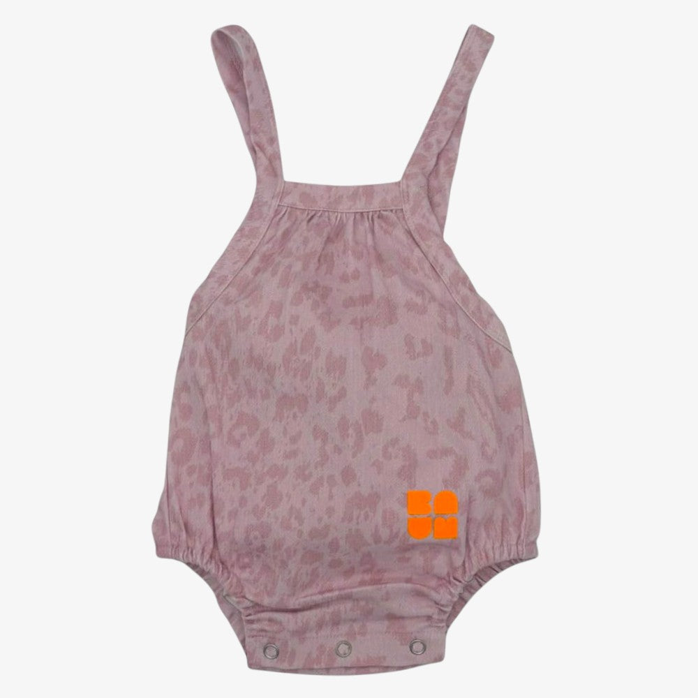 Leopard Romper - Pink