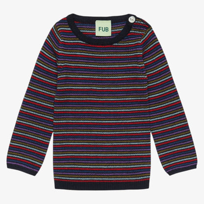 Rib Sweater And Legging - Multi Stripe