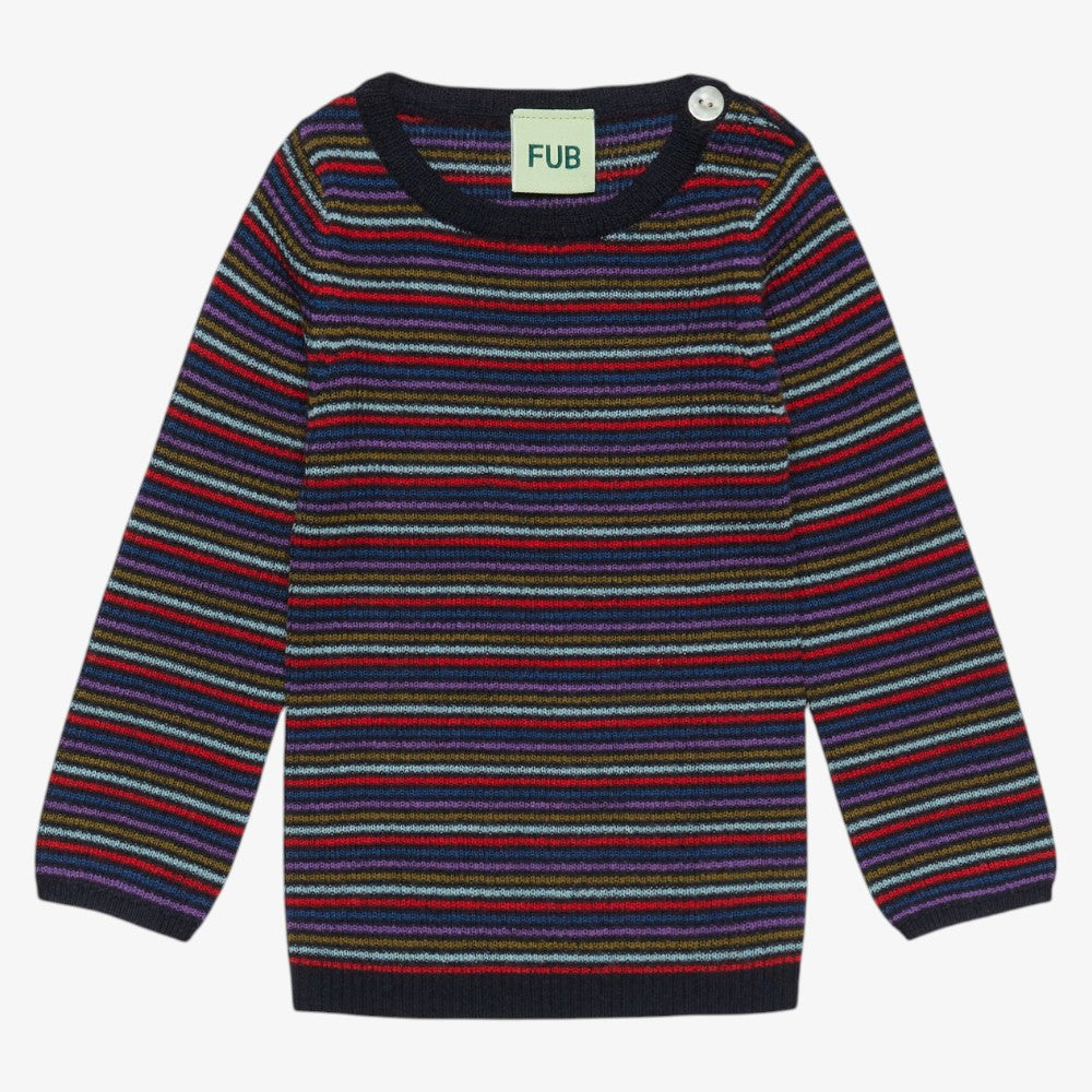 Rib Sweater And Legging - Multi Stripe