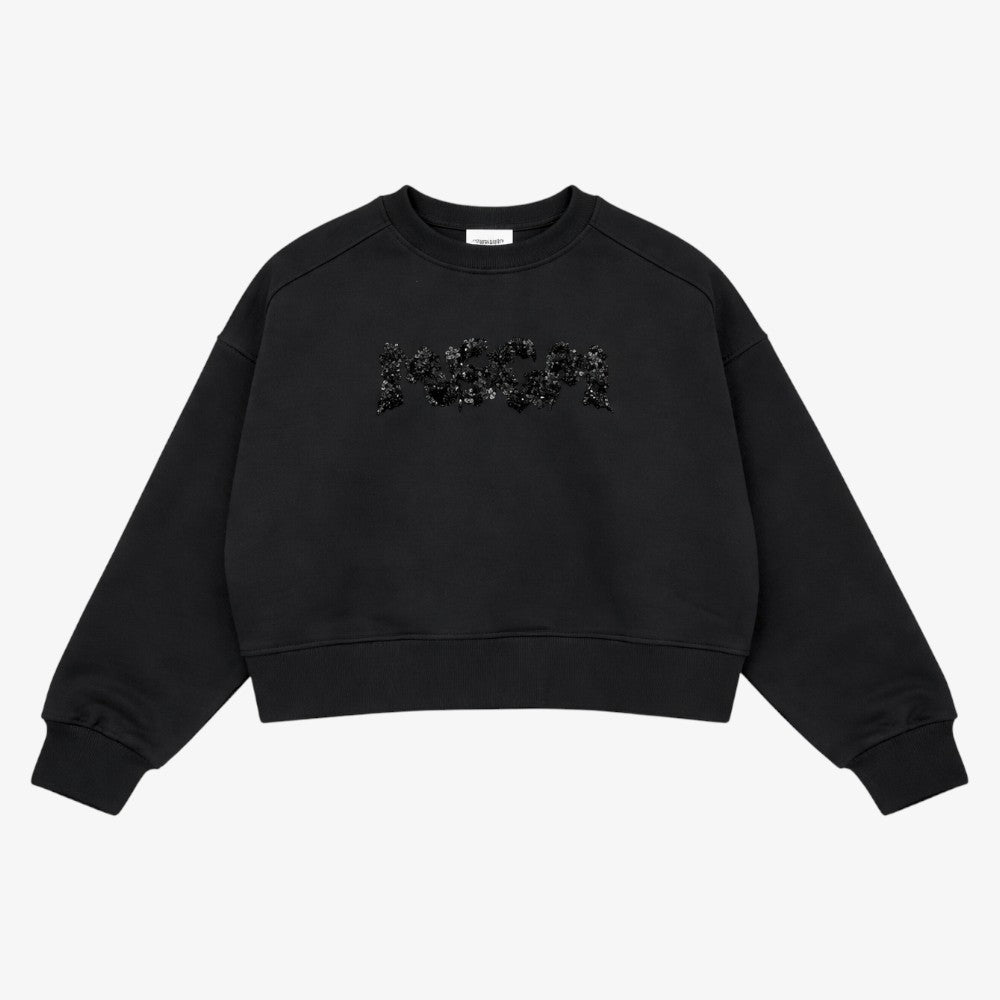 Fringe Sweatshirt - Black