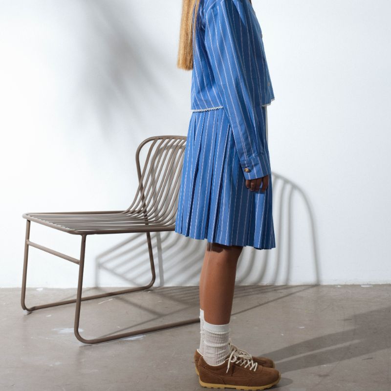 Ring Skirt - Blue Stripes