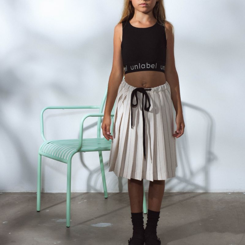 Ring Skirt - Sand Stripes