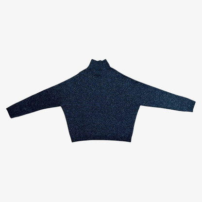 Sparkle Turtleneck - Black
