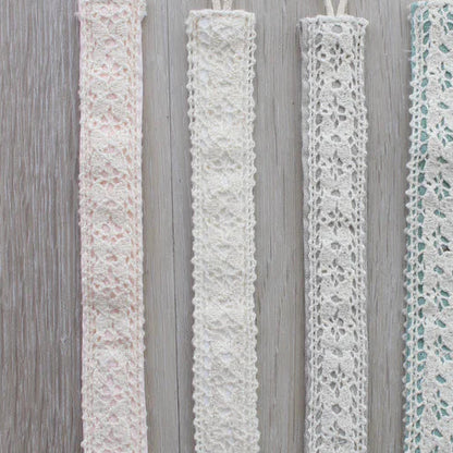 Crochet Paci Clip - Butter Cream