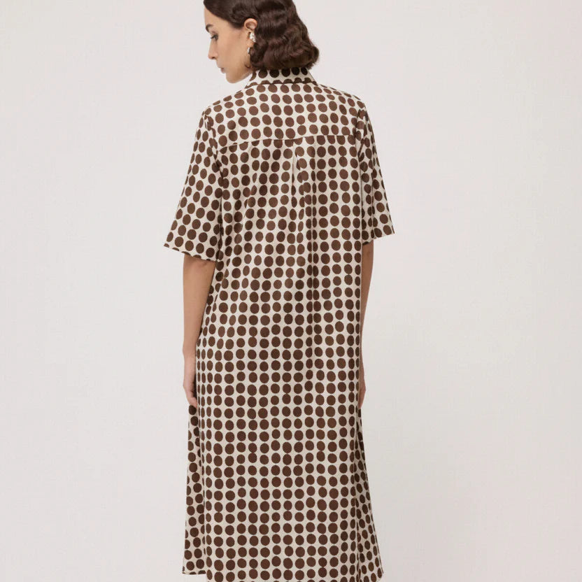 Shirt Dress - Latte