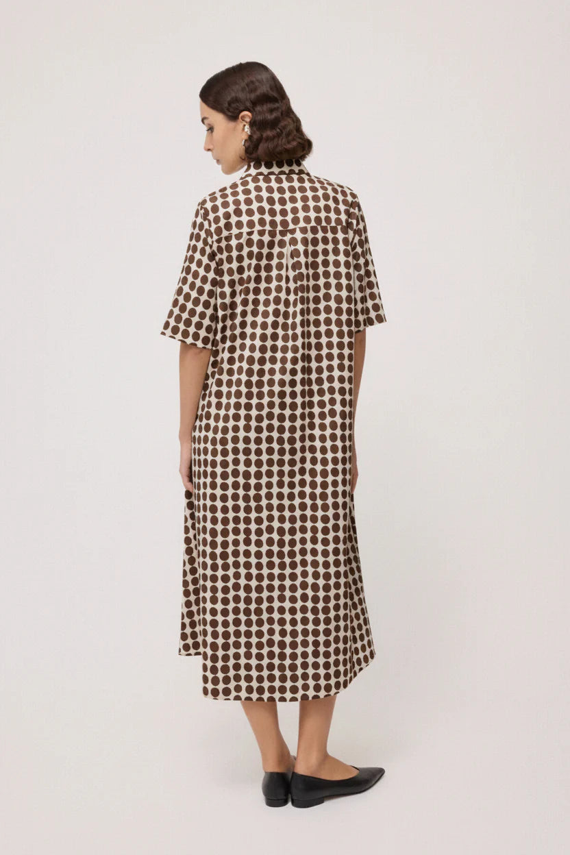Shirt Dress - Latte