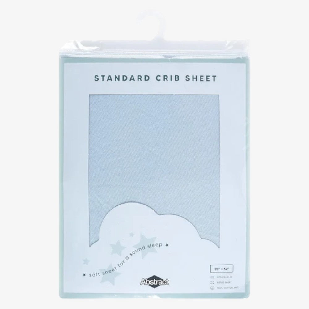 Standard Crib Sheet Solid Colors - French Blue