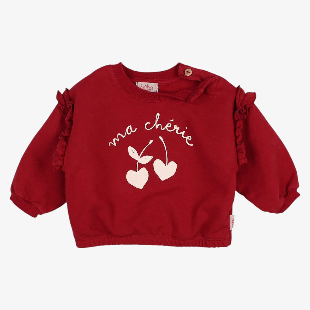 Cherie Sweatshirt - Cherry