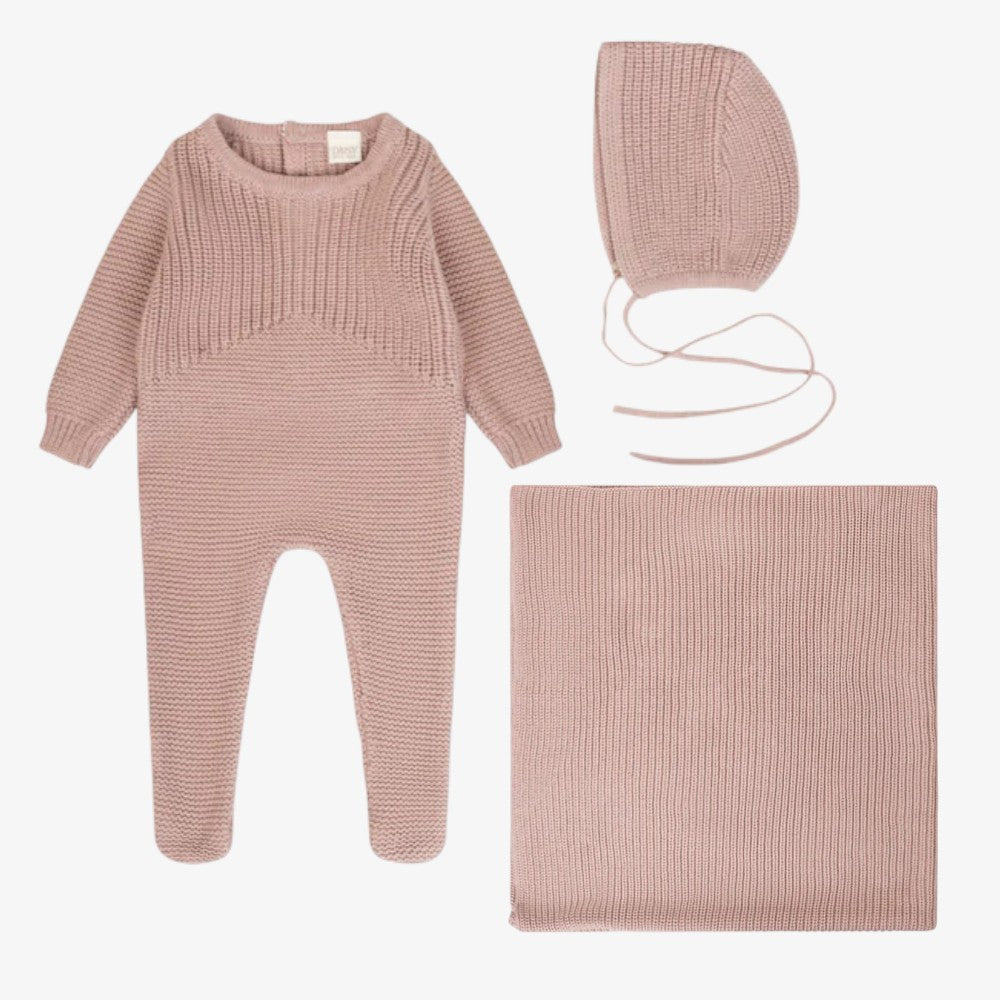 Knit Take Me Home Set - Mauve