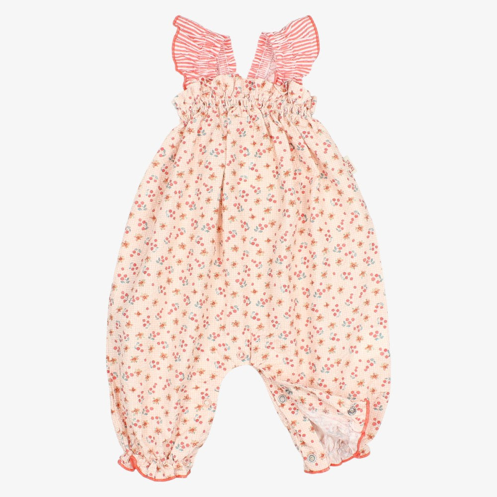 Picnic Romper - Coral