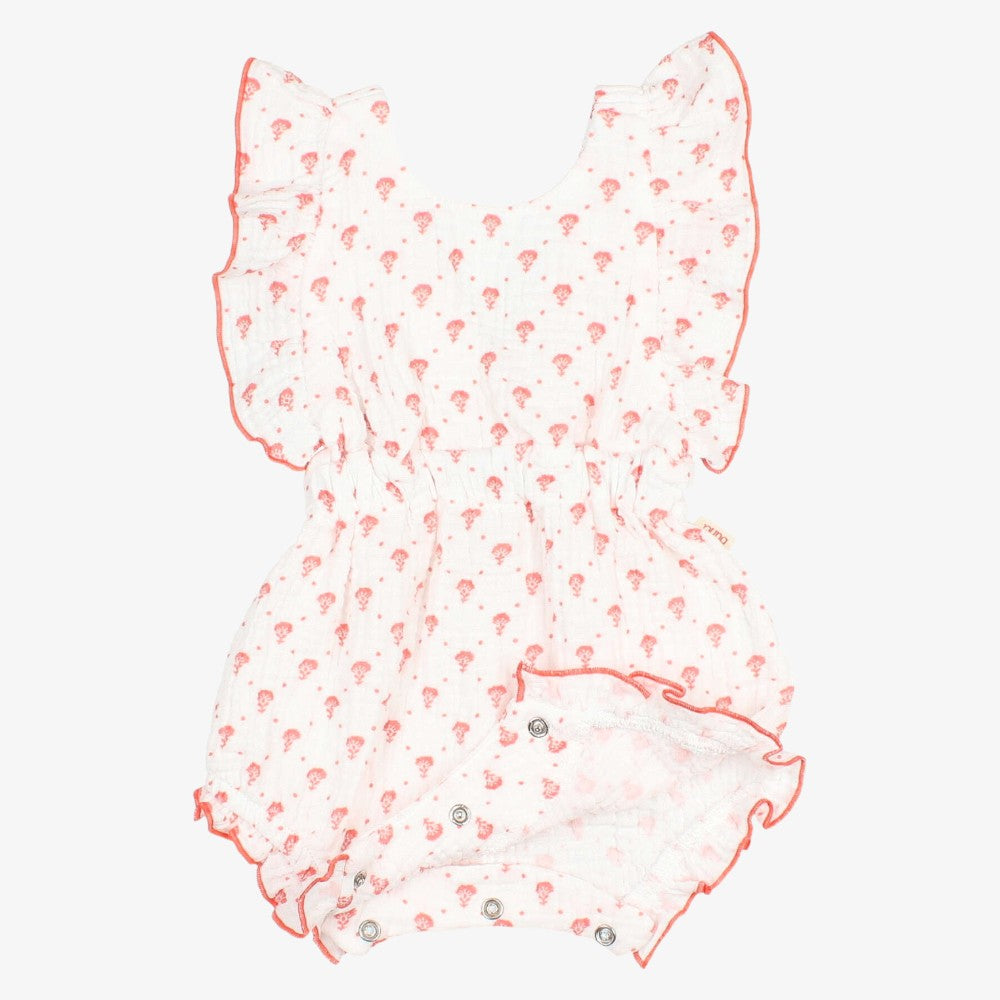 Bali Romper - Coral