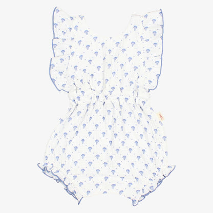 Bali Romper - Ocean Blue
