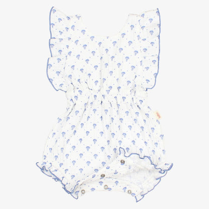 Bali Romper - Ocean Blue