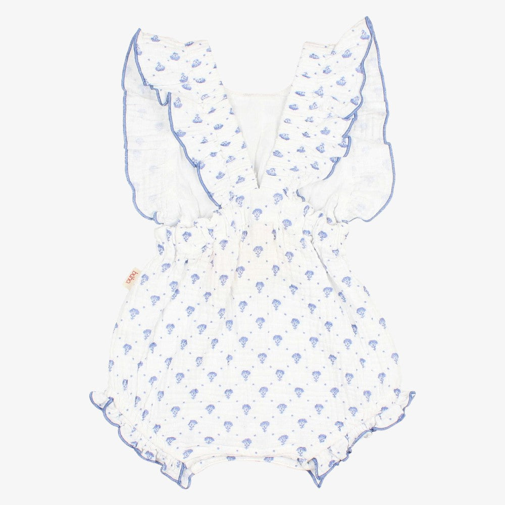 Bali Romper - Ocean Blue