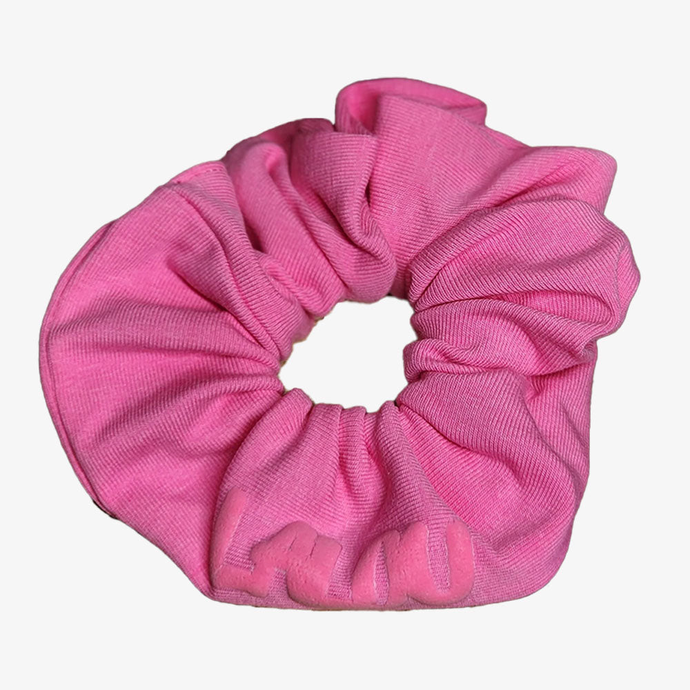 Lalou Puff Paint Scrunchie - Pink