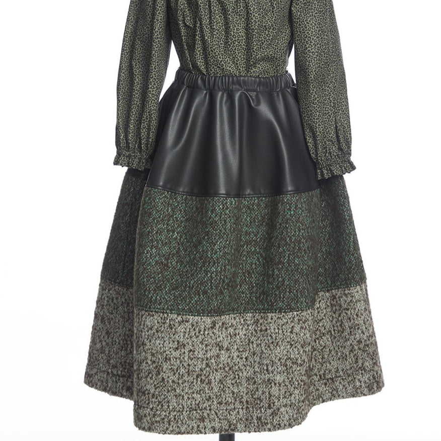 Three Tier Skirt - Multi