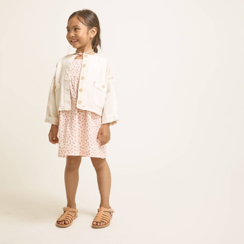 Picnic Dress - Coral