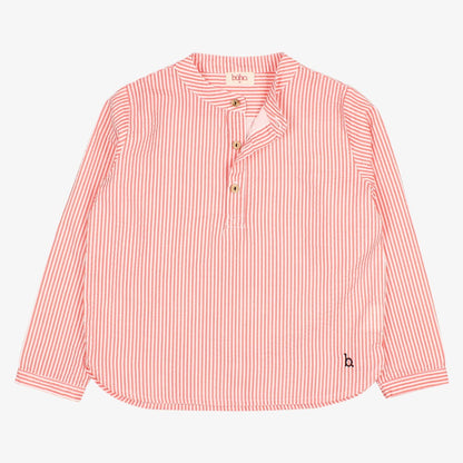 Stripe Shirt - Coral