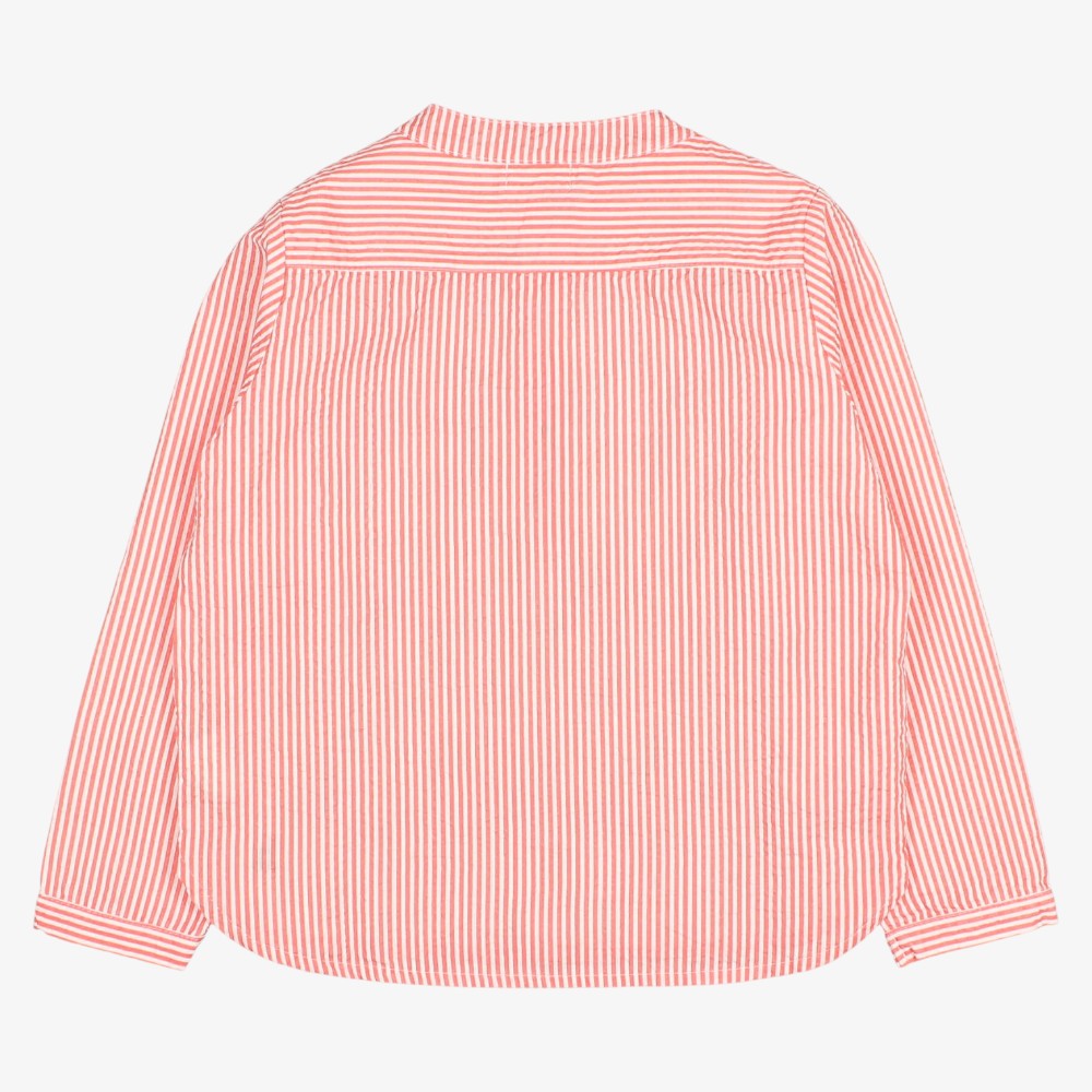 Stripe Shirt - Coral