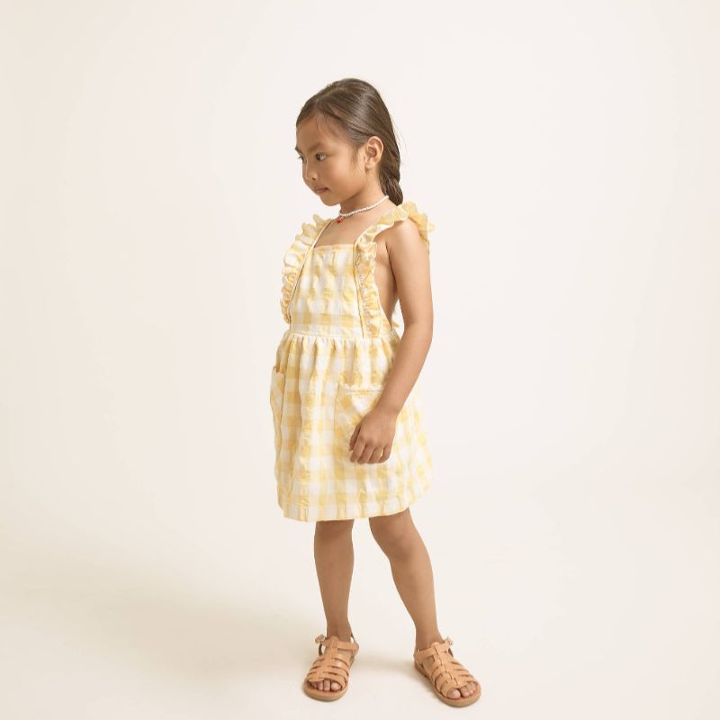 Gingham Dress - Sun