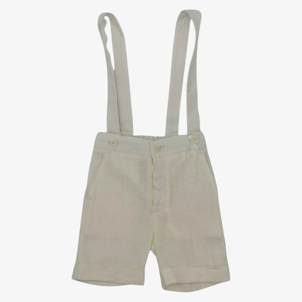 Bermuda With Suspenders - Natural
