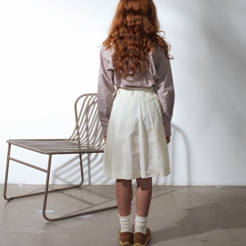 Scope Skirt - Cream