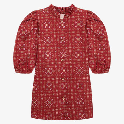 Ribera Dress - Burgundy