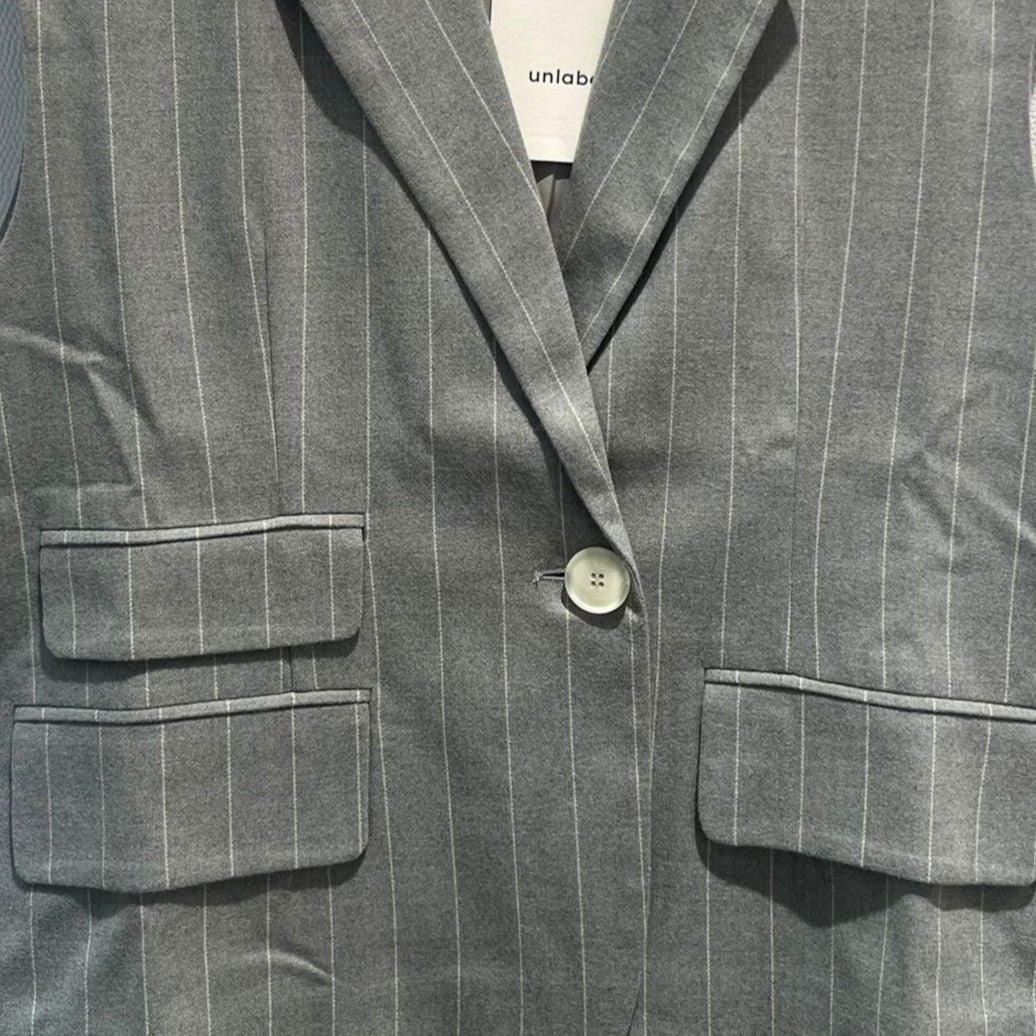 Tanana Blazer - Grey Stripe
