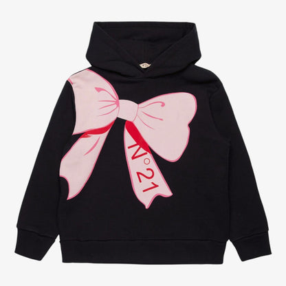 Bow Sweatshirt - Black