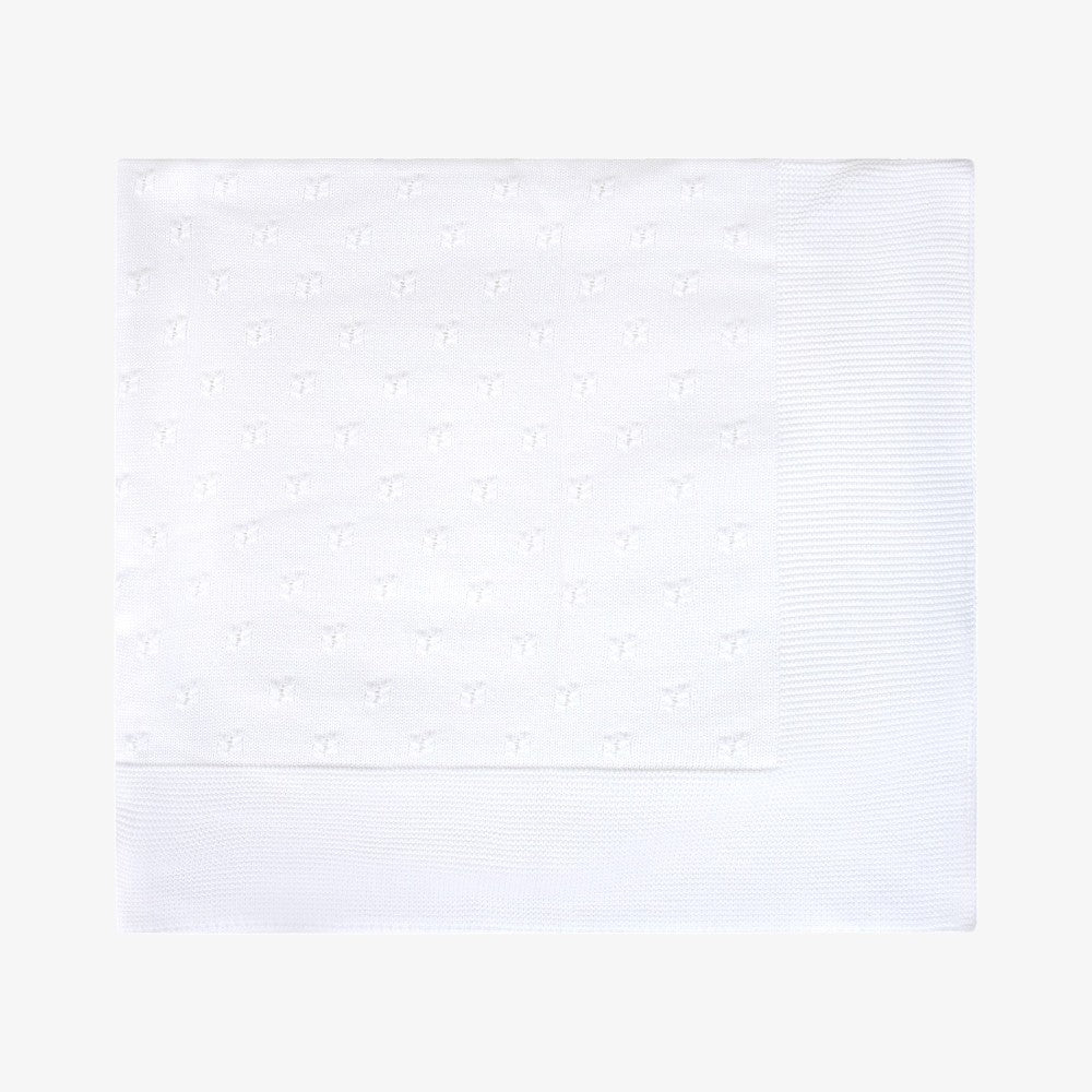 Knit Blanket - White