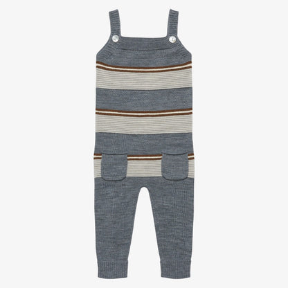 Ottoman Overalls - Steel &amp; Lt Grey