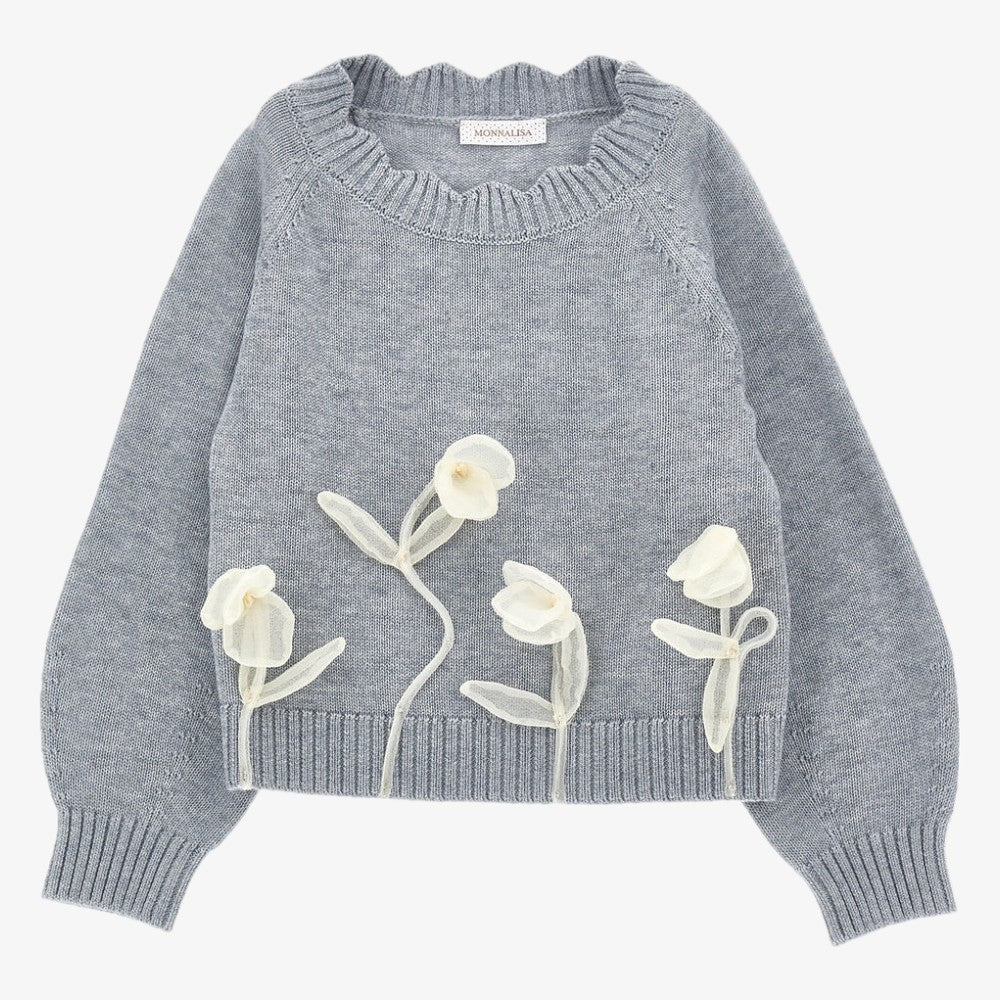 Knit Sweater - Grey