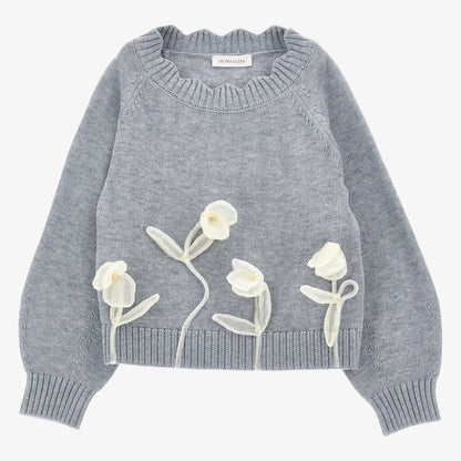 Knit Sweater - Grey