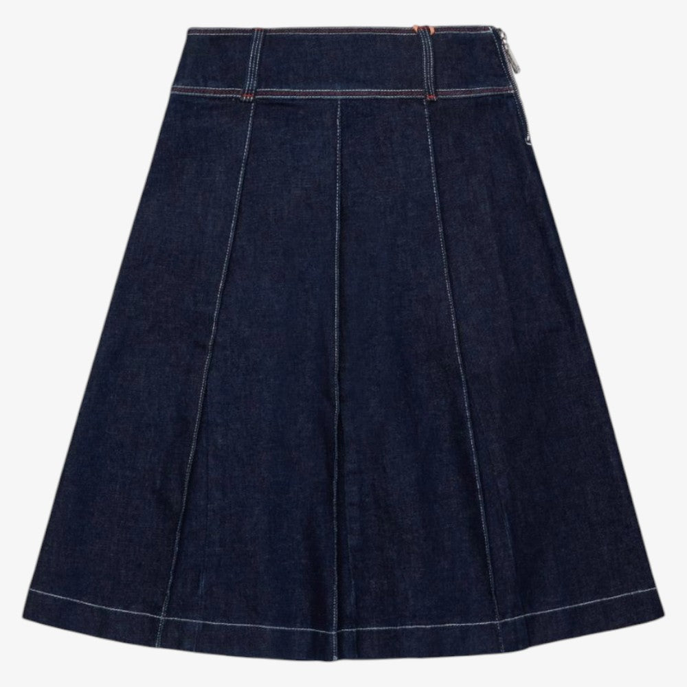 Wrap Skirt - Denim