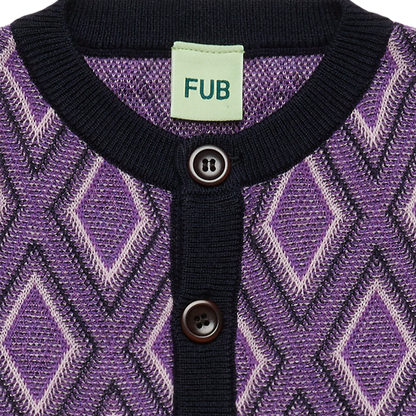 Harlekin Cardigan - Dark Navy