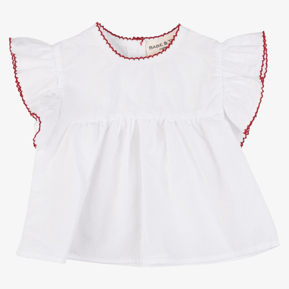Luisa Shirt And Bloomer - White