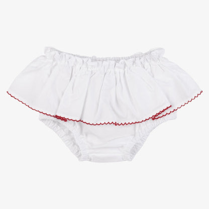 Jacob Shirt And Bloomer - White