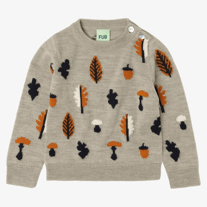 Jacquard Sweater - Oat