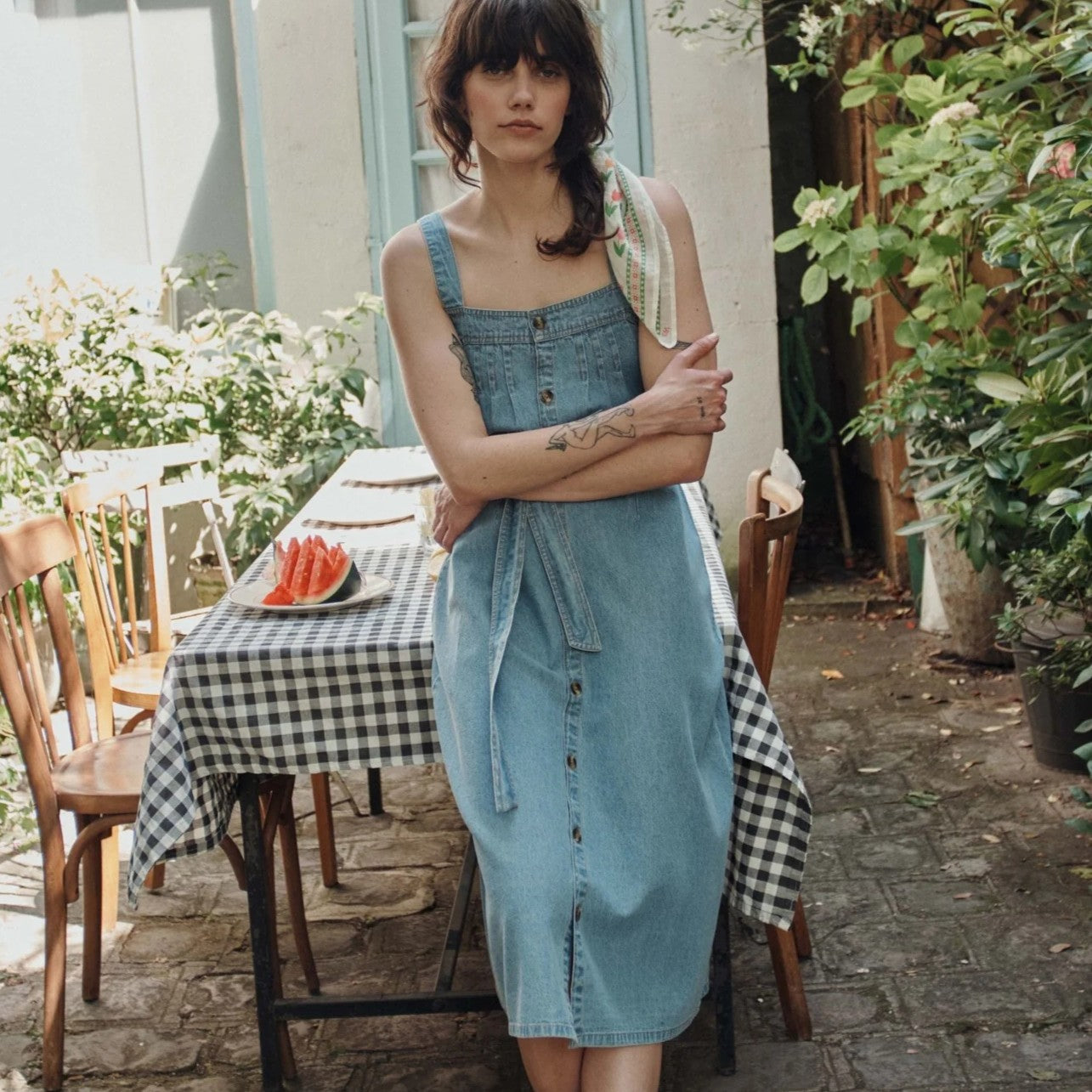 Denim Dress - Light Denim