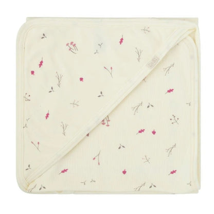 Ribbed Woodland Blanket - Blush
