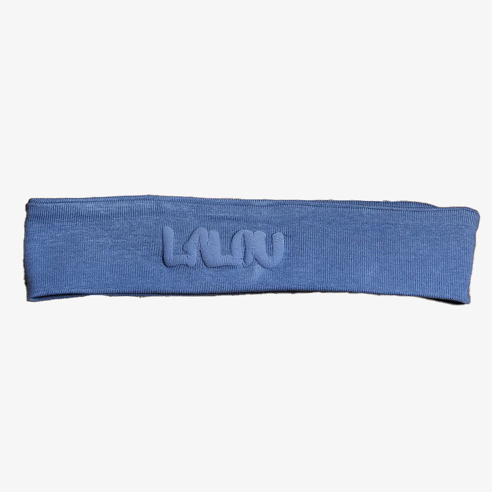 Lalou Puff Paint Sweatband - Blue