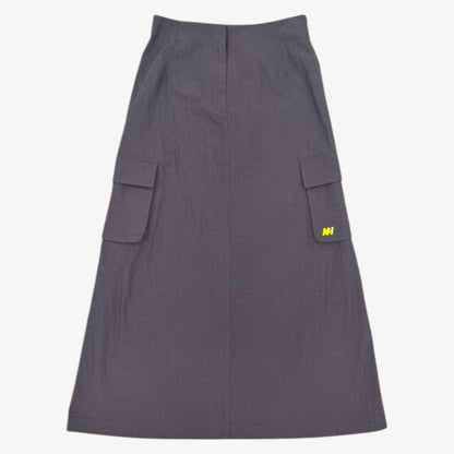 Cargo High Skirt - Deep Slate