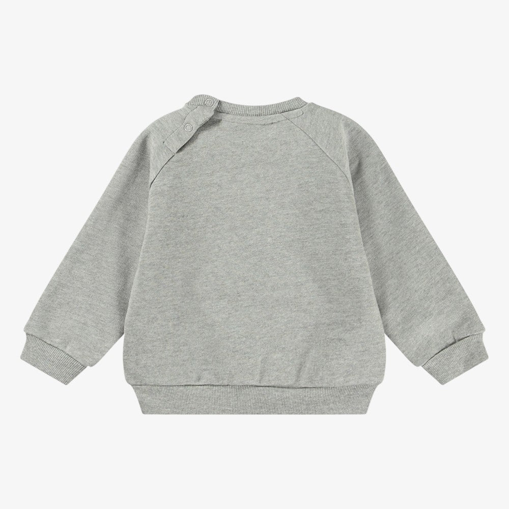 Disc Sweatshirt - Grey Melange