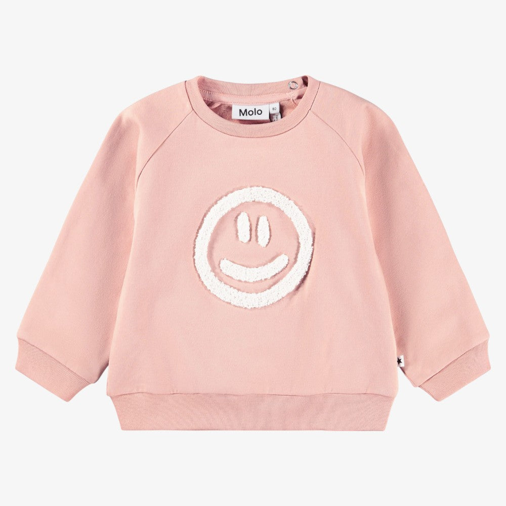 Disc Sweatshirt - Rose Cloud