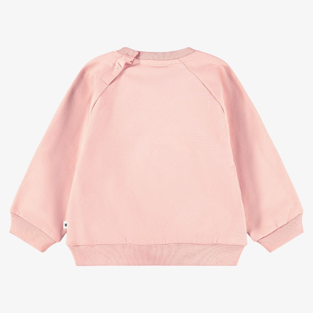 Disc Sweatshirt - Rose Cloud